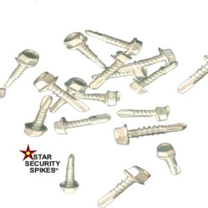 Wall Spikes Zinc Hex Screw 5.5mm
