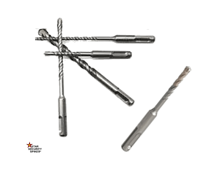 Masonry bit 6mm to secure zinc anchor nails