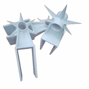 White Bracket For secure installation