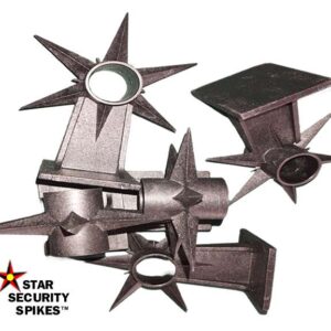 Brackets used to mount the rotating Spikes