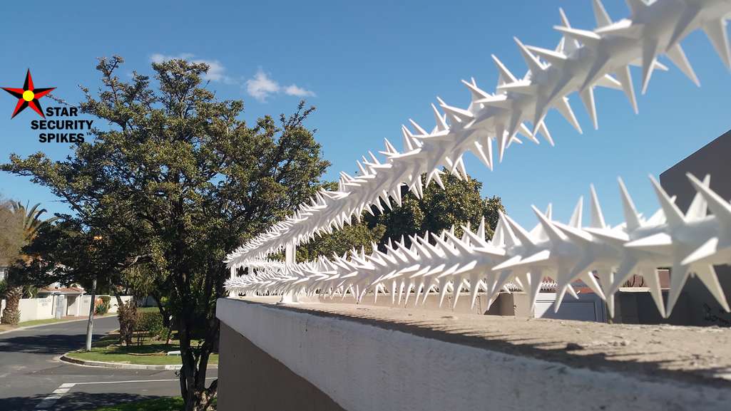 Rotating spikes used double row white